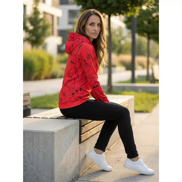  Hochwertiges Funktions-Sweatshirt für Damen ALTISPORT VOJ/ALW034MI01 ROT 