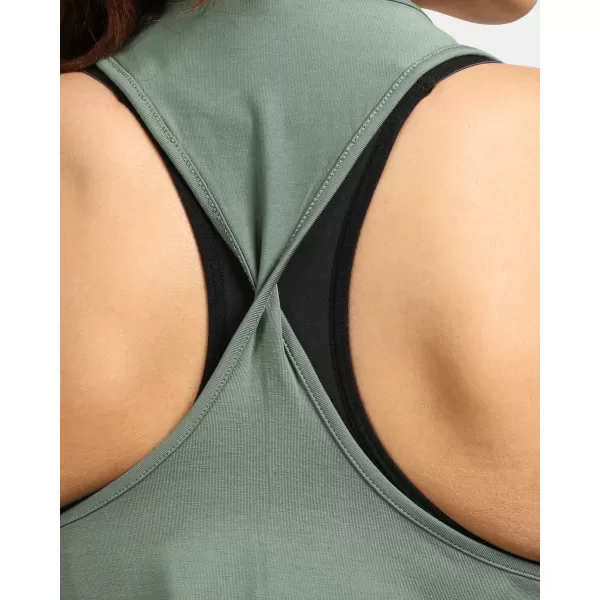  Funktions-Tanktop für Damen KILPI LANCA-W VL0328KI KHAKI 