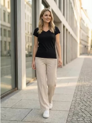 Damen-T-Shirt ALTISPORT NP/ALW261 SCHWARZ