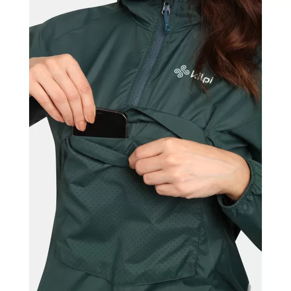  Damenjacke KILPI ANORI-W VL0102KI DUNKELGRÜN 