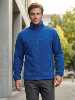 Fleece-Sweatshirt für Herren ALTISPORT NP/ALM105 KÖNIGSBLAU