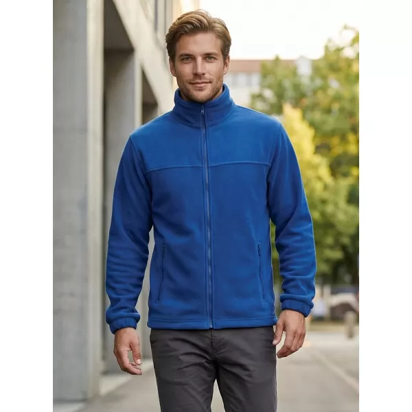  Fleece-Sweatshirt für Herren ALTISPORT NP/ALM105 KÖNIGSBLAU 