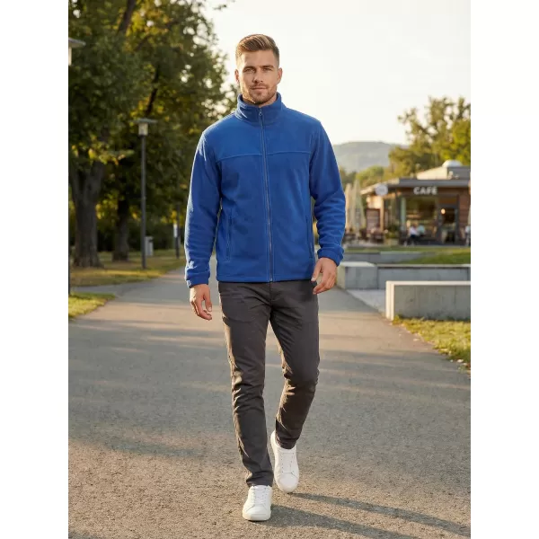  Fleece-Sweatshirt für Herren ALTISPORT NP/ALM105 KÖNIGSBLAU 