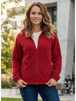 Fleece-Sweatshirt für Damen ALTISPORT NP/ALW405 MARLBORO-ROT