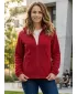 Fleece-Sweatshirt für Damen ALTISPORT NP/ALW405 MARLBORO-ROT