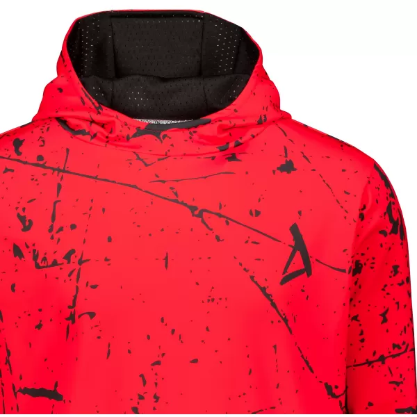  Hochwertiges Funktions-Sweatshirt für Herren ALTISPORT VOJ/ALM034MI01 ROT 