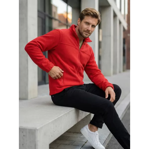  Fleece-Sweatshirt für Herren ALTISPORT NP/ALM105 ROT 