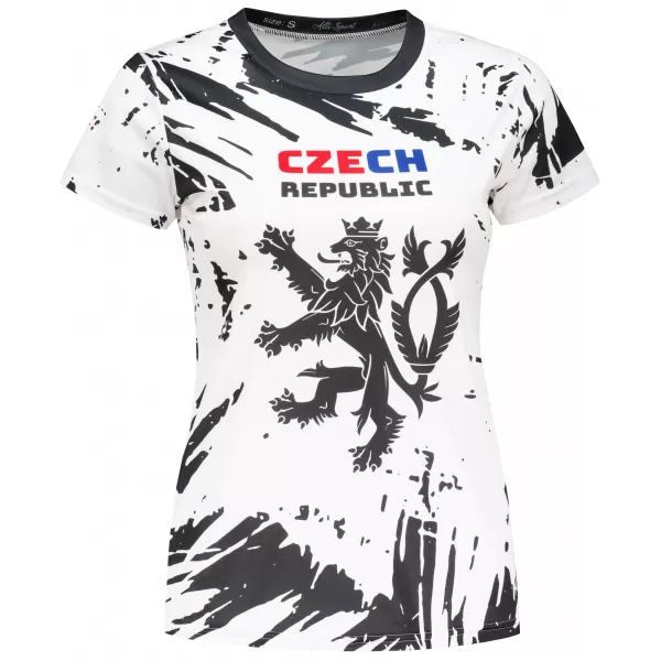  Hochwertiges Funktions-T-Shirt für Damen ALTISPORT x CZE VOJ/ALW036TR01 ABSTRAKTION 