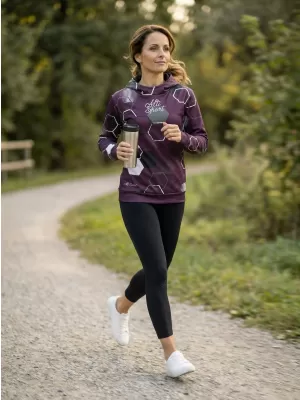 Hochwertiges Funktions-Sweatshirt für Damen ALTISPORT VOJ/ALW037MI01 LILA