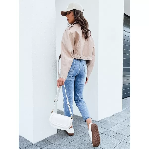  Lederjacke DSTREET BADEN TY4336 BEIGE 