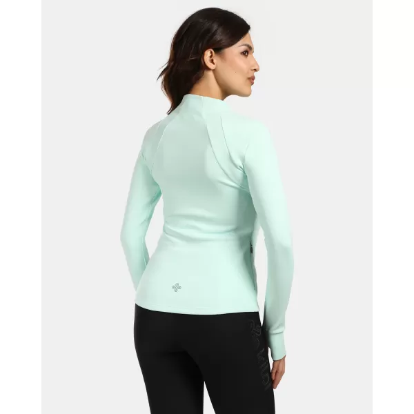  Fleece-Sweatshirt für Damen KILPI LAJEN-W VL0206KI MINZE 