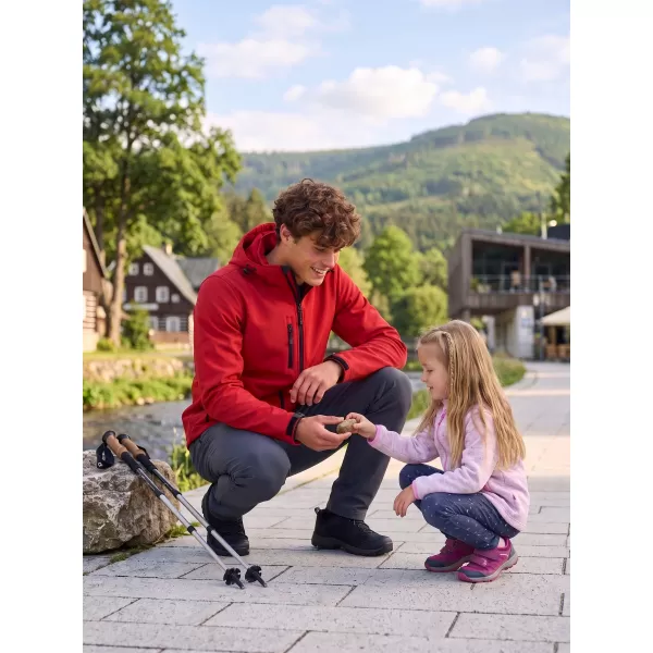  Herren-Softshelljacke ALTISPORT NP/ALM225 ROT 