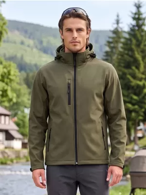 Herren-Softshelljacke ALTISPORT NP/ALM225 MILITÄR