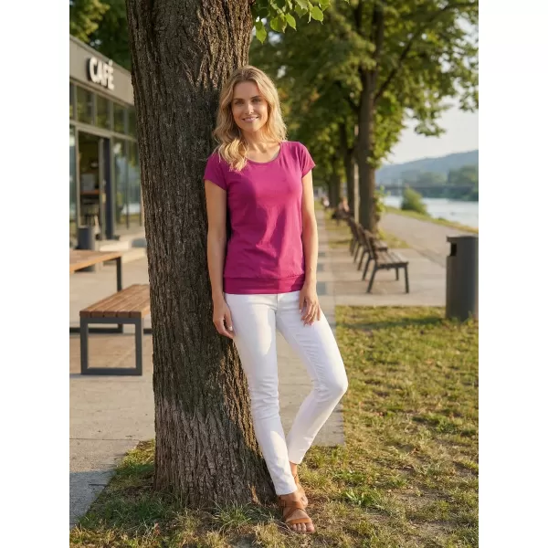  Damen-T-Shirt ALTISPORT NP/ALW021 FUCHSIAROT 