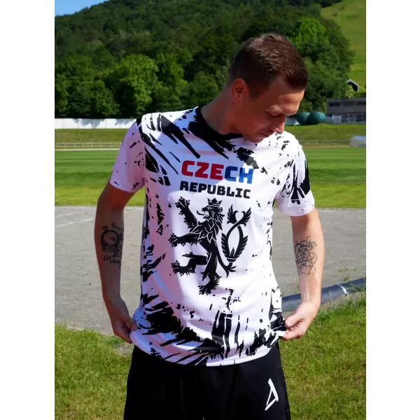  Hochwertiges Funktions-T-Shirt für Herren ALTISPORT x CZE VOJ/ALM036TR01 ABSTRAKTION 