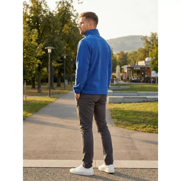  Fleece-Sweatshirt für Herren ALTISPORT NP/ALM105 KÖNIGSBLAU 