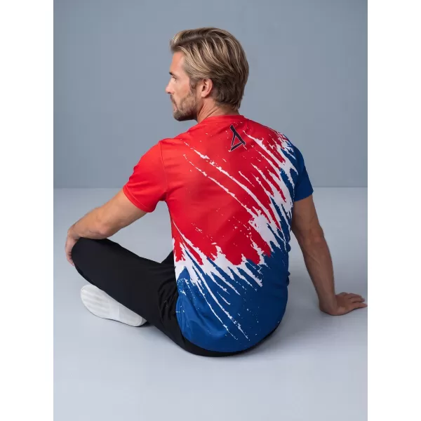  Hochwertiges Funktions-T-Shirt für Herren ALTISPORT x CZE VOJ/ALM036TR01 LÖWE 