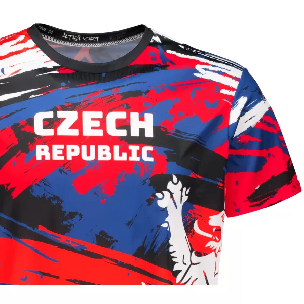  Hochwertiges Funktions-T-Shirt für Herren ALTISPORT x CZE VOJ/ALM036TR01 TSCHECHISCH 