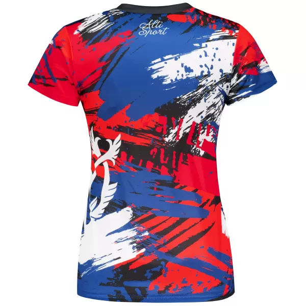  Hochwertiges Funktions-T-Shirt für Damen ALTISPORT x CZE VOJ/ALW036TR01 TSCHECHISCH 