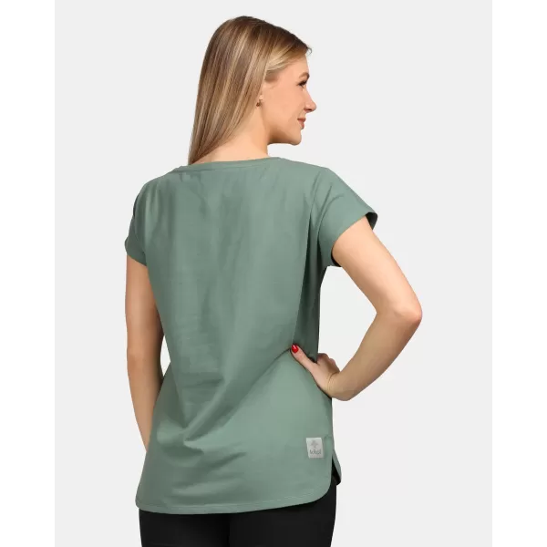  Damen-T-Shirt KILPI NELLIM-W VL0363KI KHAKI 
