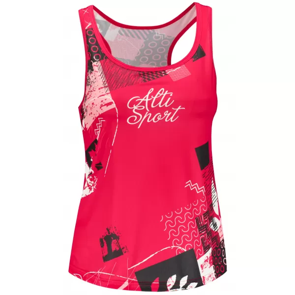  Hochwertiges Funktions-Tanktop für Damen ALTISPORT VOJ/ALW009TIL01 ROT 