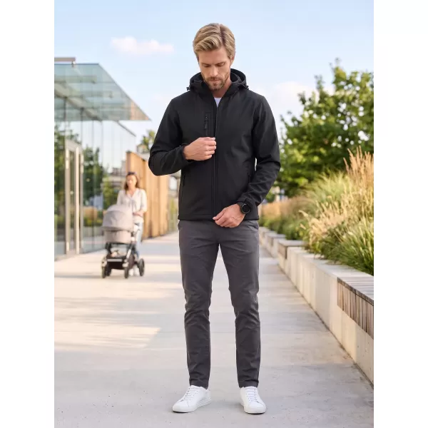  Herren-Softshelljacke ALTISPORT NP/ALM225 SCHWARZ 