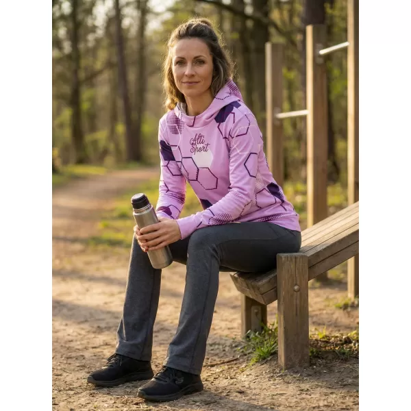  Hochwertiges Funktions-Sweatshirt für Damen ALTISPORT VOJ/ALW037MI01 LILA 