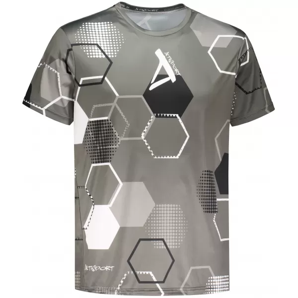  Funktionelles Premium-T-Shirt für Herren ALTISPORT VOJ/ALM037TR01 GRAU 