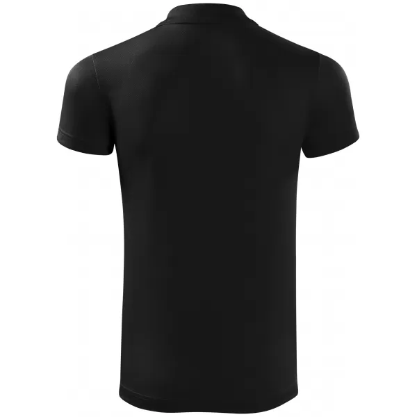  Herren-T-Shirt mit Kragen ALTISPORT NoPrint NP/ALM712 SCHWARZ 