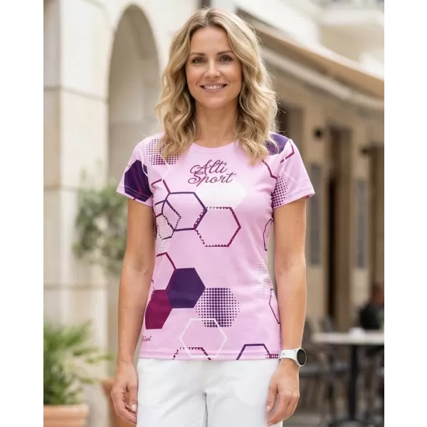  Hochwertiges Funktions-T-Shirt für Damen ALTISPORT VOJ/ALW037TR01 LILA 