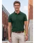 Herren-T-Shirt mit Kragen ALTISPORT NP/ALM302 DUNKELGRÜN