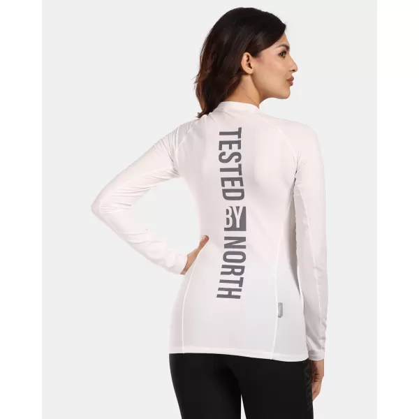  Funktions-T-Shirt für Damen KILPI SPOLETO-W VL0326KI WEIß 