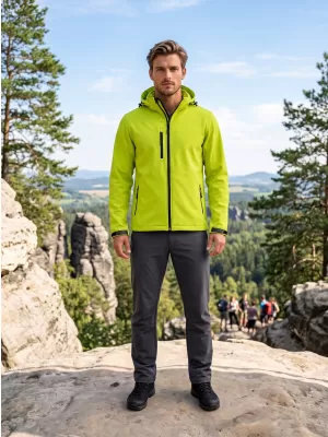 Herren-Softshelljacke ALTISPORT NP/ALM225 KALK