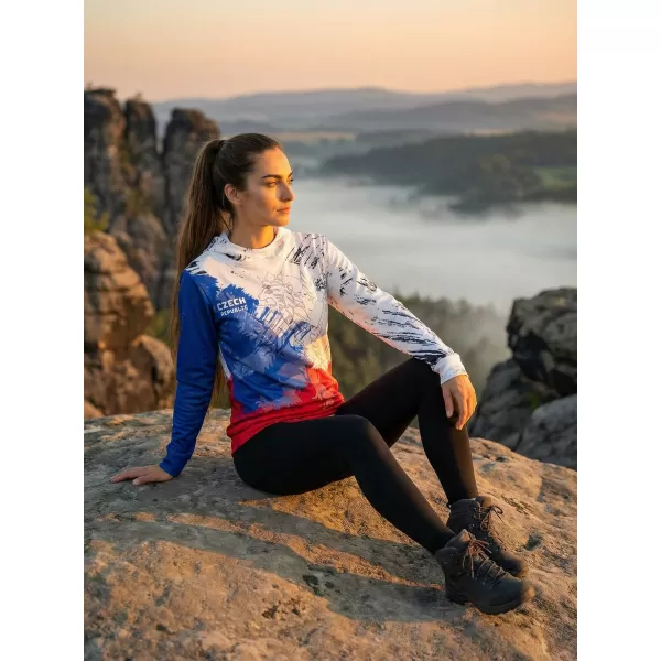  Premium-Sweatshirt für Damen ALTISPORT x CZE VOJ/ALW032MI01 LÖWE 