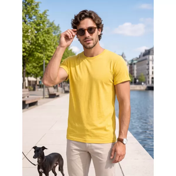  Herren-T-Shirt ALTISPORT NoPrint NP/ALM361 GELBE MARKIERUNG 