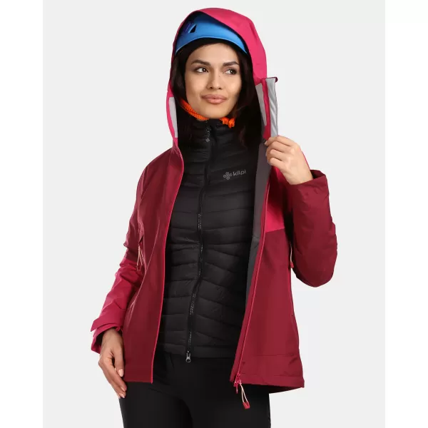  Damenjacke KILPI MAMBA-W VL0101KI DUNKELROT 