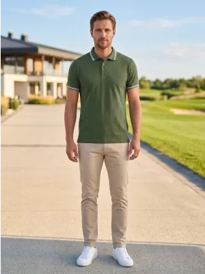 Herren-T-Shirt ALTISPORT NP/ALM921 KHAKI