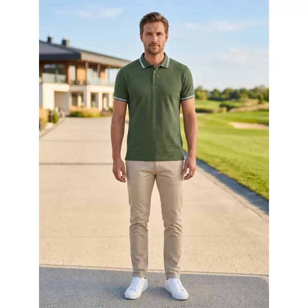  Herren-T-Shirt ALTISPORT NP/ALM921 KHAKI 
