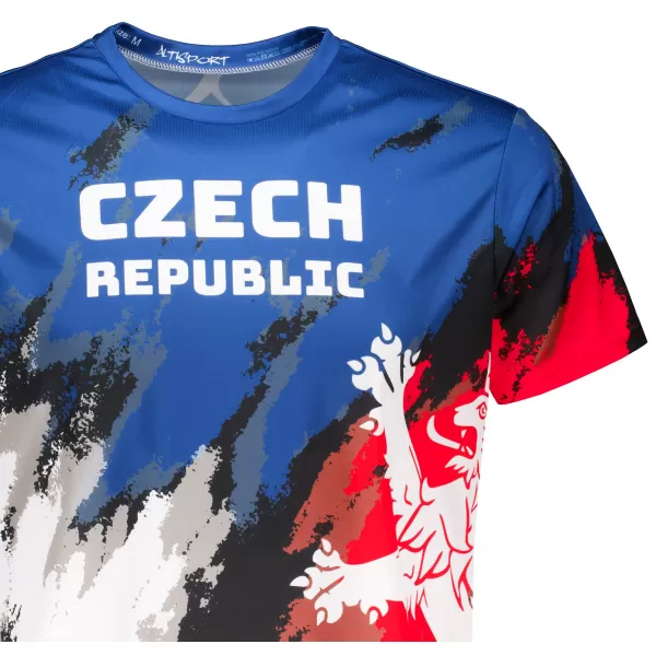 Hochwertiges Funktions-T-Shirt für Herren ALTISPORT x CZE VOJ/ALM036TR01 STREIFEN 