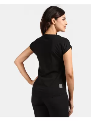 Damen-T-Shirt KILPI ROANE-W VL0364KI SCHWARZ