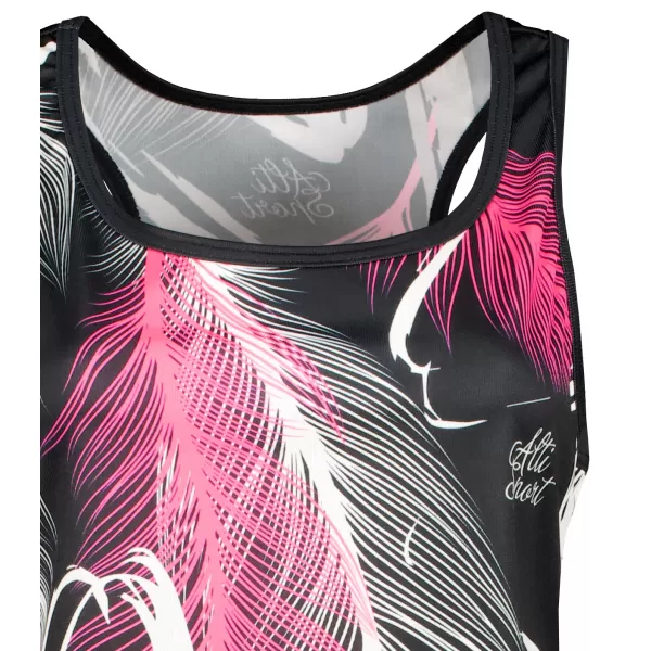  Hochwertiges Funktions-Westenkleid für Damen ALTISPORT VOJ/ALW001SAT01 SCHWARZ ROSA 