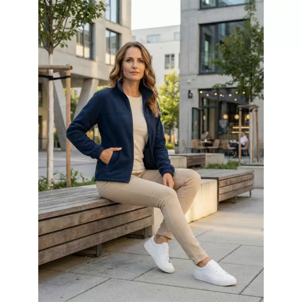  Fleece-Sweatshirt für Damen ALTISPORT NP/ALW405 NAVY BLAU 