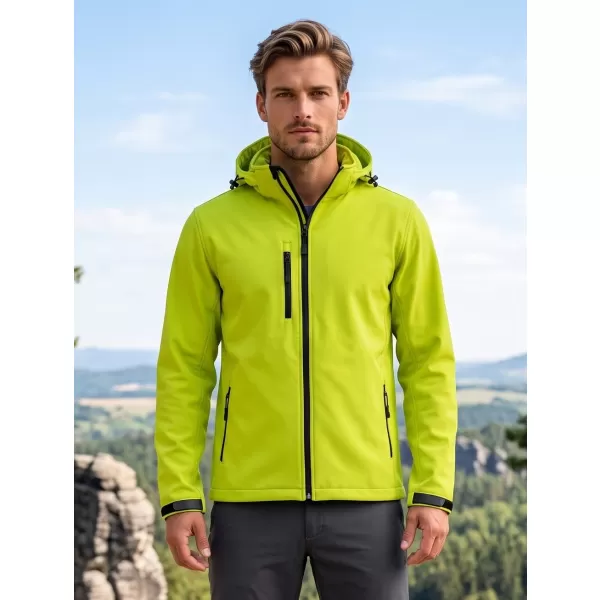  Herren-Softshelljacke ALTISPORT NP/ALM225 KALK 