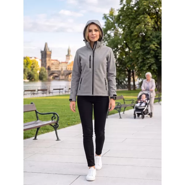  Softshelljacke für Damen ALTISPORT NP/ALW125 STAHLGRAU 
