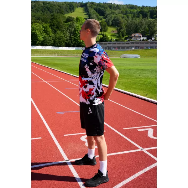  Hochwertiges Funktions-T-Shirt für Herren ALTISPORT x CZE VOJ/ALM036TR01 FLECKEN 