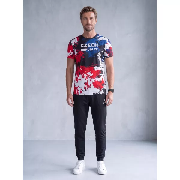  Hochwertiges Funktions-T-Shirt für Herren ALTISPORT x CZE VOJ/ALM036TR01 FLECKEN 