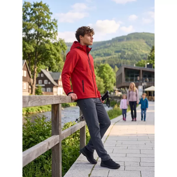  Herren-Softshelljacke ALTISPORT NP/ALM225 ROT 