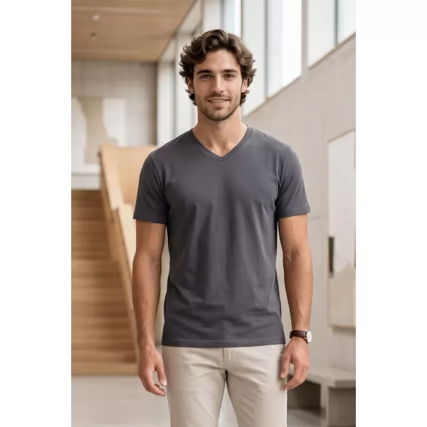  Herren-T-Shirt ALTISPORT NoPrint NP/ALM007 HELLES ANTHRAZIT 