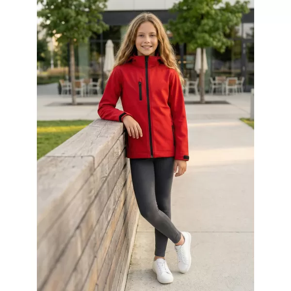  Softshelljacke für Kinder ALTISPORT NP/ALK535 ROT 