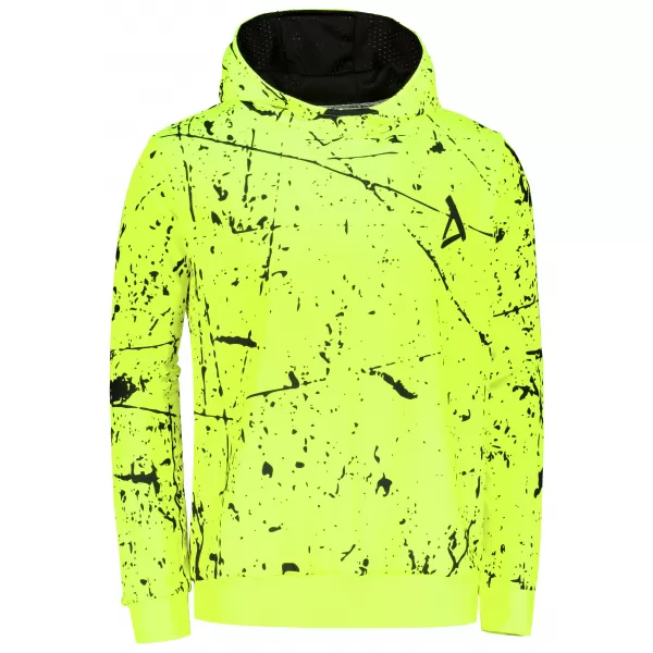  Hochwertiges Funktions-Sweatshirt für Herren ALTISPORT VOJ/ALM034MI01 NEON GELB 
